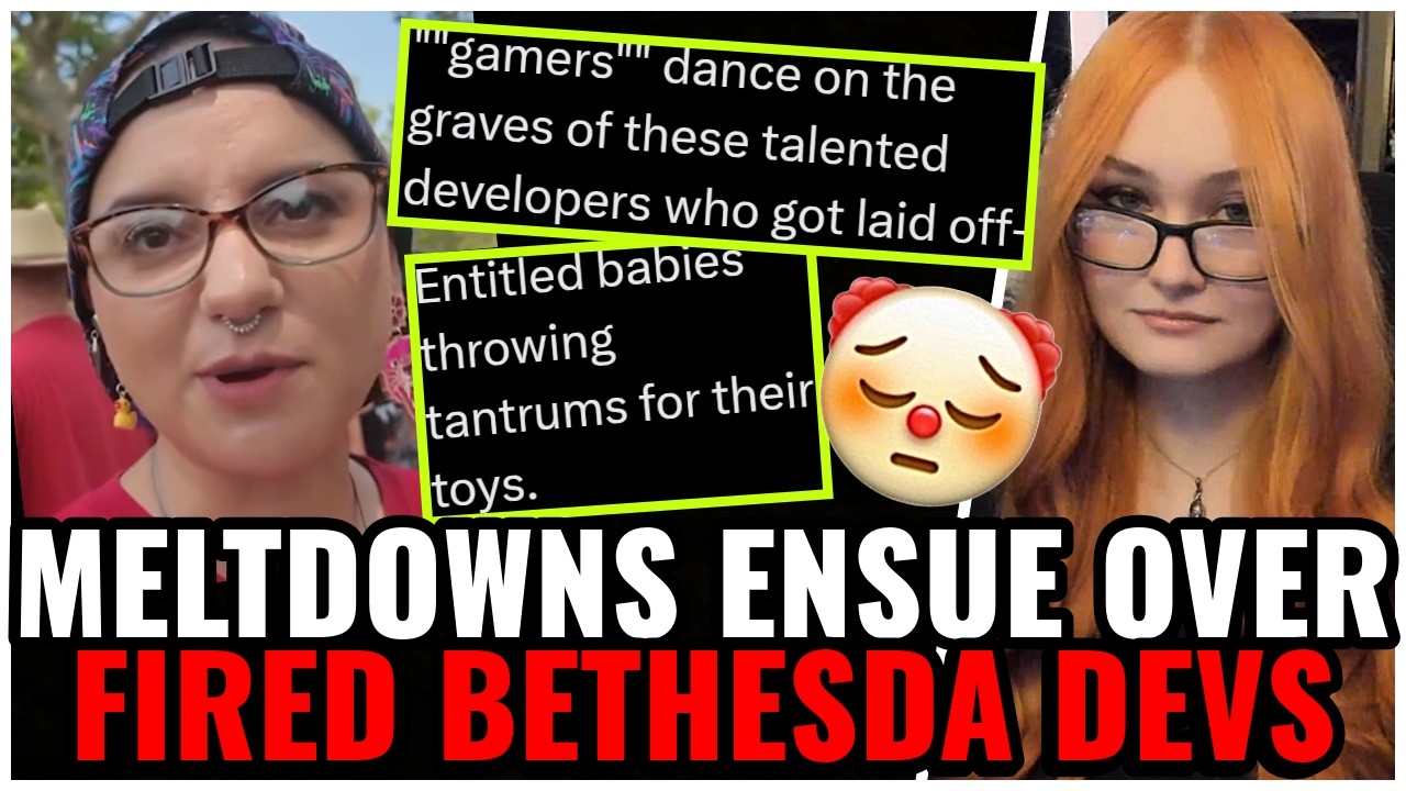 Meltdowns ENSUE After Activist Bethesda Devs Get Laid Off, FURIOUS Gamers Aren't Defending Them