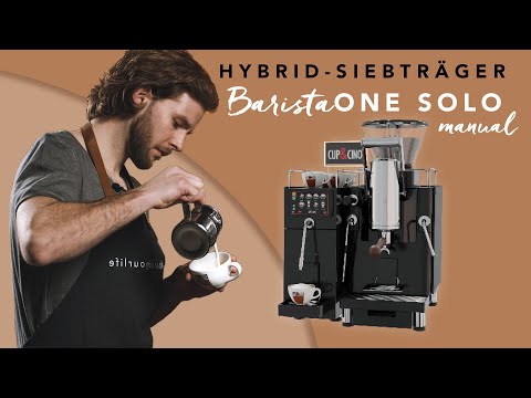 Hybrid-Siebträger der Extra-Klasse | BaristaONE SOLO manual | CUP&CINO