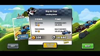 Hill Climb Racing 2: Big Air Cup in 52.638 seconds