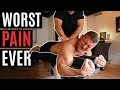 Bodybuilders get their BACKS CRACKED *Worst Pain Ever* ft. David Laid