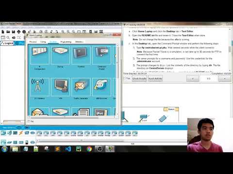 CCNA1 PKT | 10.2.3.3 Packet Tracer - FTP