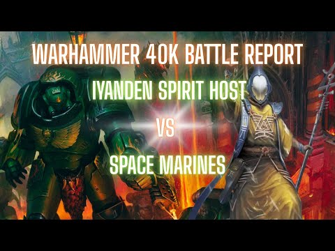 Aeldari Iyanden Spirit Host VS Space Marines!!! Warhammer 40k Battle Report - Double Header