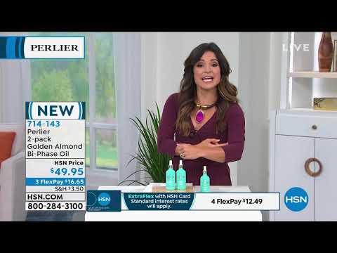 Perlier 2pack Golden Almond BiPhase Oil