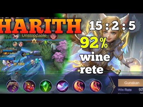 Harith Best Build for 2021 | Top Global Harith Build | Harith Gameplay - Mobile Legends: Bang Bang√√