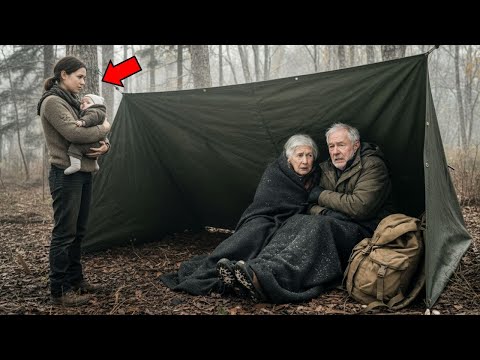 Mãe Solteira encontra Casal de Idosos abandonados pelo próprio filho, seu gesto é emocionante...