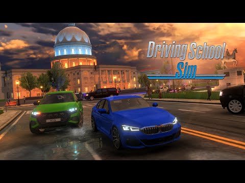 Driving School Sim Mod (무한한 돈) video