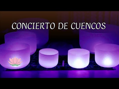 Sonidos curativos 🎶 Cuencos de CUARZO para limpiar tu energía y armonizar ambientes ❤