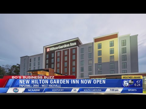 New Hilton Garden Inn now open