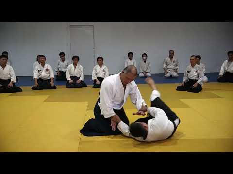 2023 HAF Aikido Seminar - Shihan Etsuji Horii - Suwari ryote dori nikyo