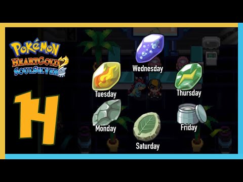 Pokémon HeartGold & SoulSilver Walkthrough Episode 14 - How To Get Evolution Stones (Best Method)