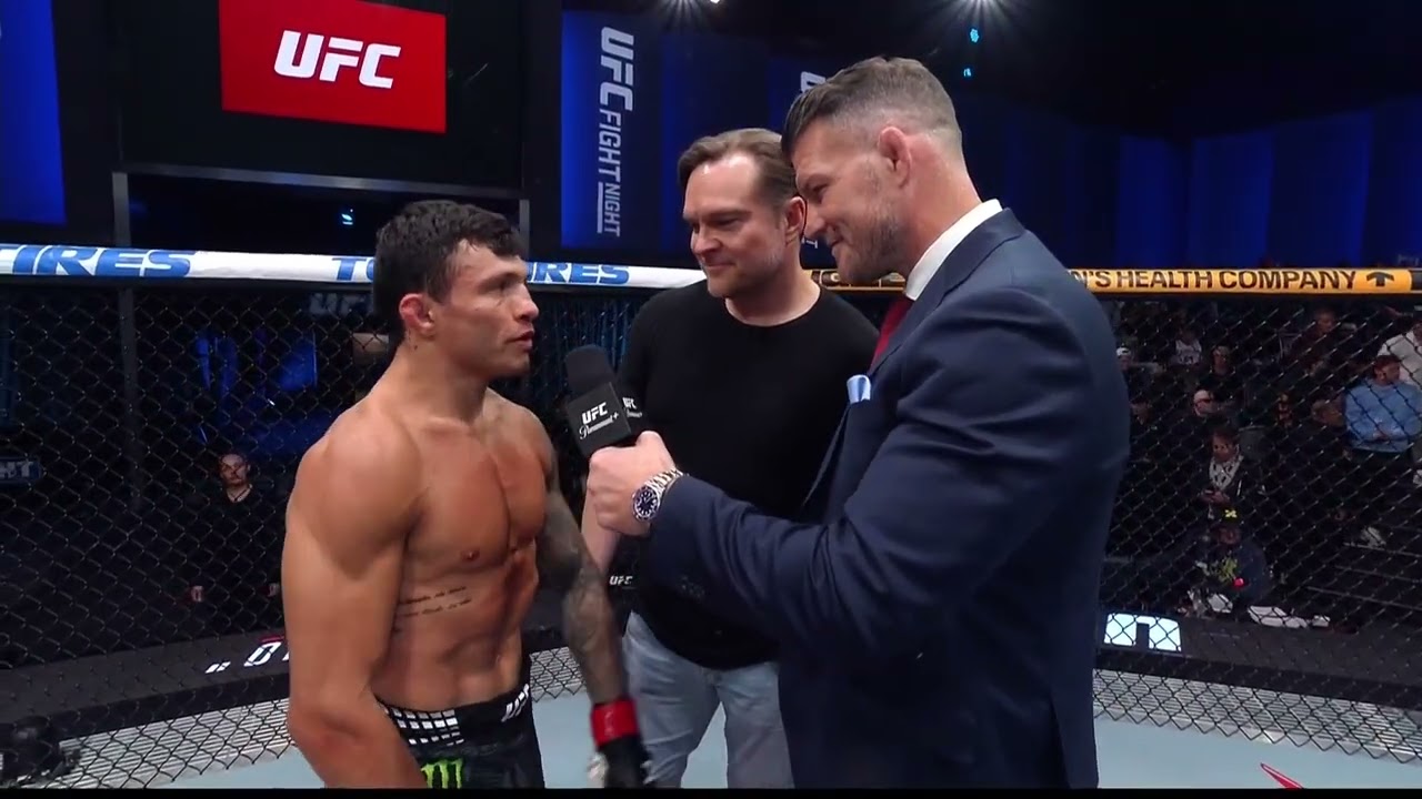 #UFCVegas115 Alessandro Costa: Entrevista en el Octágono