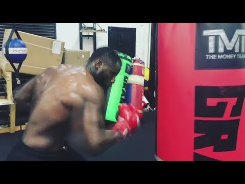 TMT cruiserweight Andrew Tabiti putting in work for Layteef Kayode on 5/11/18 | LGv4