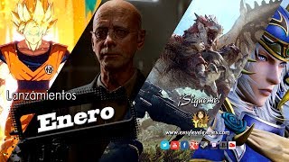 Lanzamientos de Videojuegos - Enero 2018