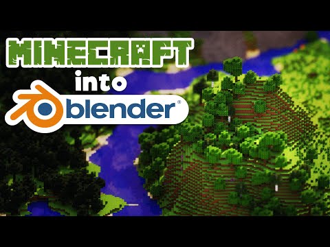Import your Minecraft World into Blender