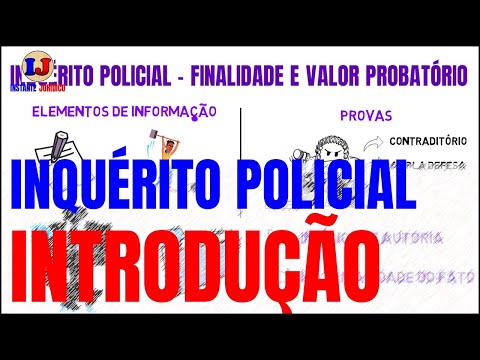 Introdução INQUÉRITO POLICIAL | Inquérito Policial OAB | Direito Processual Penal OAB