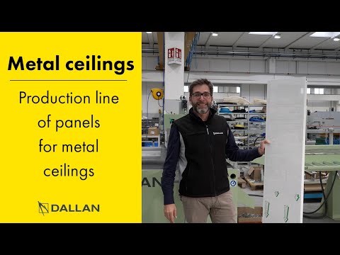 , title : 'Metal ceilings | Production line of panels for metal ceilings'
