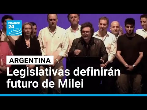 Milei, contra las cuerdas en las elecciones legislativas en Argentina • FRANCE 24 Español