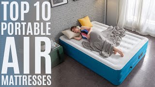 Top 10: Best Air Mattresses of 2022 / Inflatable Airbed with Built-in Pump, Blow Up Mattress