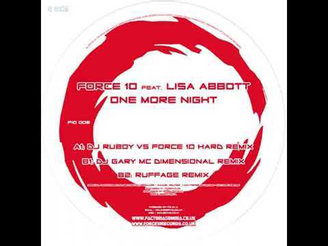 new monkey tune - Force 10 Feat. Lisa Abbott - One More Night (DJ Gary MC Dimensional Remix)