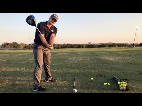 Long Drive Semifinalist Justin James Swings in Slow-Mo