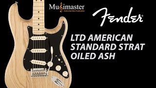 Video thumbnail for VENDIDA - LTD 2015 American Standard Stratocaster Oiled Ash Demo by MUSIMASTER TV