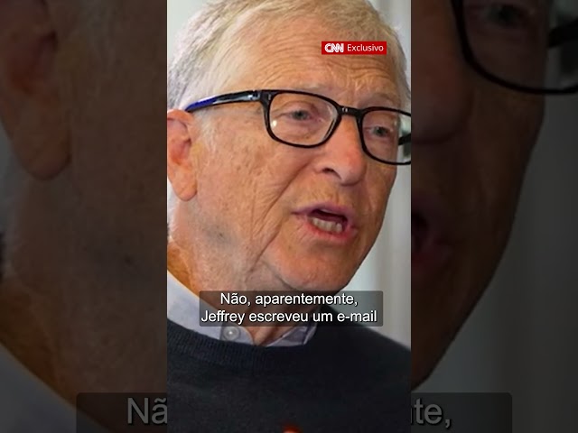 "Me arrependo de cada minuto com Epstein", diz Bill Gates | CNN Brasil