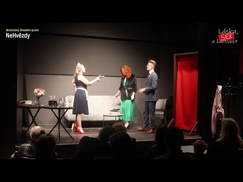 Divadelní představení NeHvězdy | Láska, sex a žárlivost | Divadlo SEN, Praha, 18.1.2025