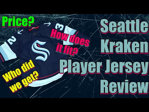 Seattle Kraken Player Jersey Review! (Spoilers, We Love It!)