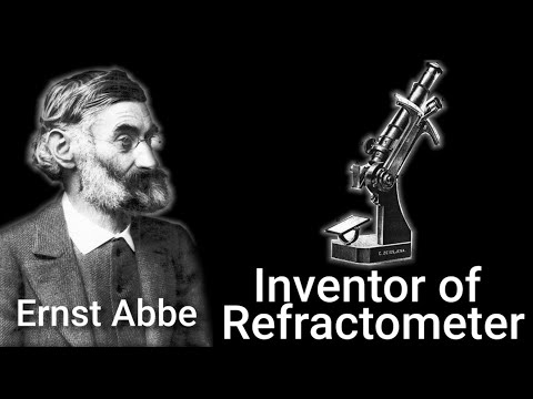 História do magnífico Refratômetro, parte 1- Ernst Abbe, Inventor do Refratômetro
