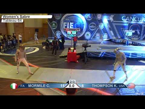 2018 152 S F Individual Cancun MEX GP T64 27 red MORMILE ITA vs THOMPSON USA