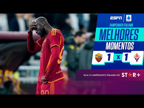 Gols e lances de Roma x Fiorentina