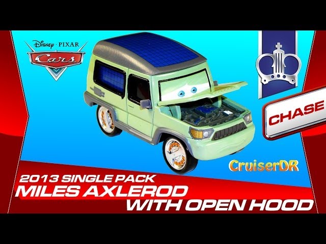 Vídeo relacionado con Mattel Disney Miles Axelrod, Y0485 Cars, Die-Cast 1:55 Coches, Vehículos Mattel