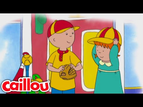 Jogue bola! | Caillou Português - WildBrain | Aprendizagem para crianças