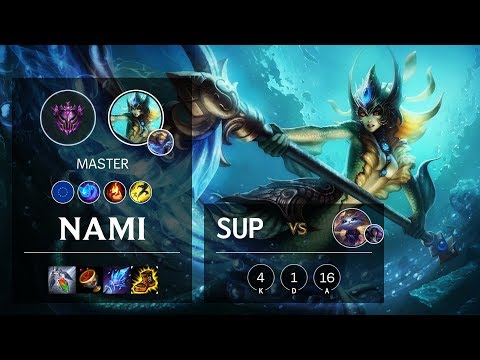 Nami Support vs Yuumi - EUW Master Patch 10.7