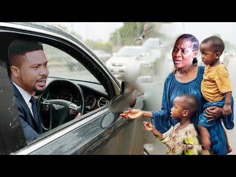 Ten Years After One Night Stand, Billionaire Saw D Poor Waitress With Twins Begging In D Rain Nt ...