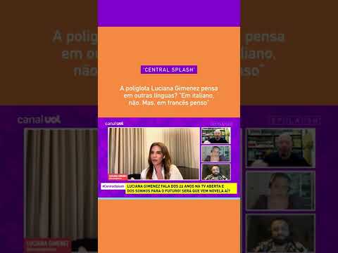 Poliglota faz assim! Luciana Gimenez explicou como funciona a mente de quem fala 5 idiomas #Shorts