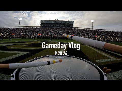 UCF Marching Knights Game Day Vlog (Drumline POV) UCF vs Colorado