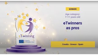 eTwinners as pros - eTwinning European Prizes 2022 - 7-11 Winner
