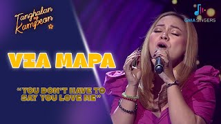 Via Cinderella Mapa&#39;s PRINCESS VOICE in &#39;You Don&#39;t Have To Say You Love Me&#39; | Tanghalan Ng Kampeon 3