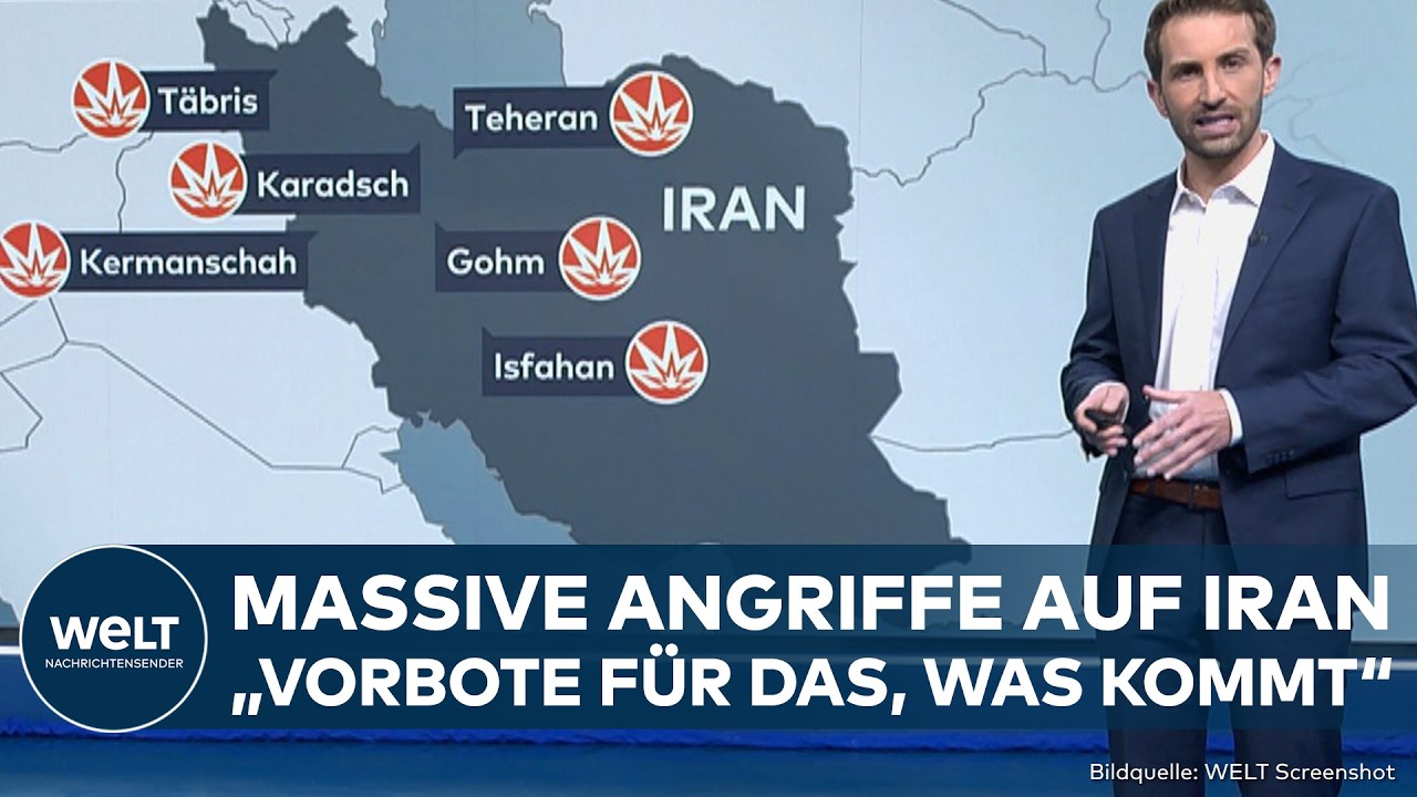 IRAN: Neuer Golfkrieg! USA und Israel feuern Raketen ab! Teheran feuert auf Basen der USA