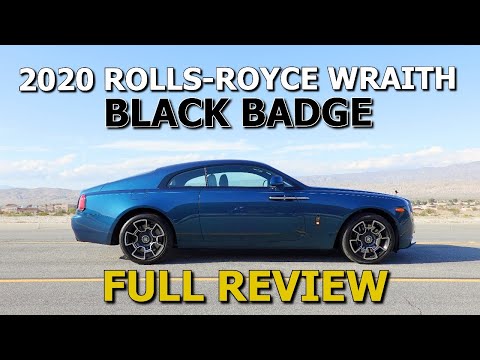 FULL REVIEW OF THE FASTEST ROLLS ROYCE EVER - 2020 Rolls-Royce Wraith Black Badge