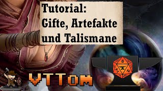 Gifte, Artefakte und Talismane