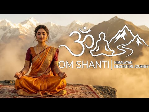 🕉️ Om Shanti: Himalayan Meditation Music with Sitar, Peaceful Chants & Flute | Deep Relaxation