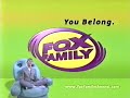 Fox Family You Belong Pee Wee And Chairy Ver Bumper 1999