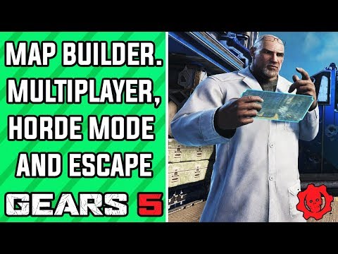 GEARS 5 - BUILD MAPS in GEARS 5 for ALL MODES with MAP BUILDER (GEARS 5 NEWS)