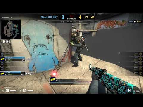 CSGO POV Navi.b1t vs. Cloud9 @overpass - 26 kills