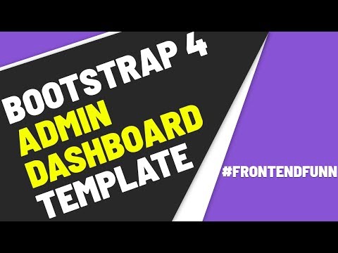 Bootstrap 4 Admin Dashboard Template - web development