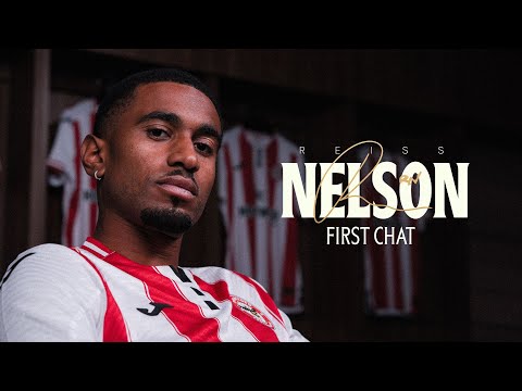 REISS NELSON'S first interview as a Brentford player 🔴🐝