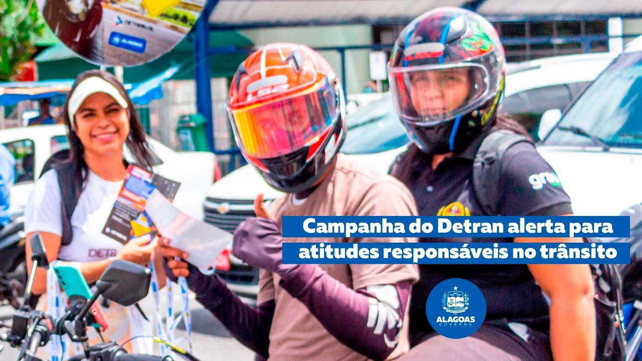 Campanha de conscientização por segurança no trânsito