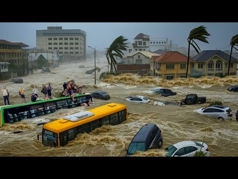 Super Typhoon Fung-wong hits Philippines: Storm surge devastates Garchitorena, Camarines sur